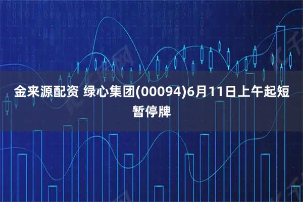 金来源配资 绿心集团(00094)6月11日上午起短暂停牌